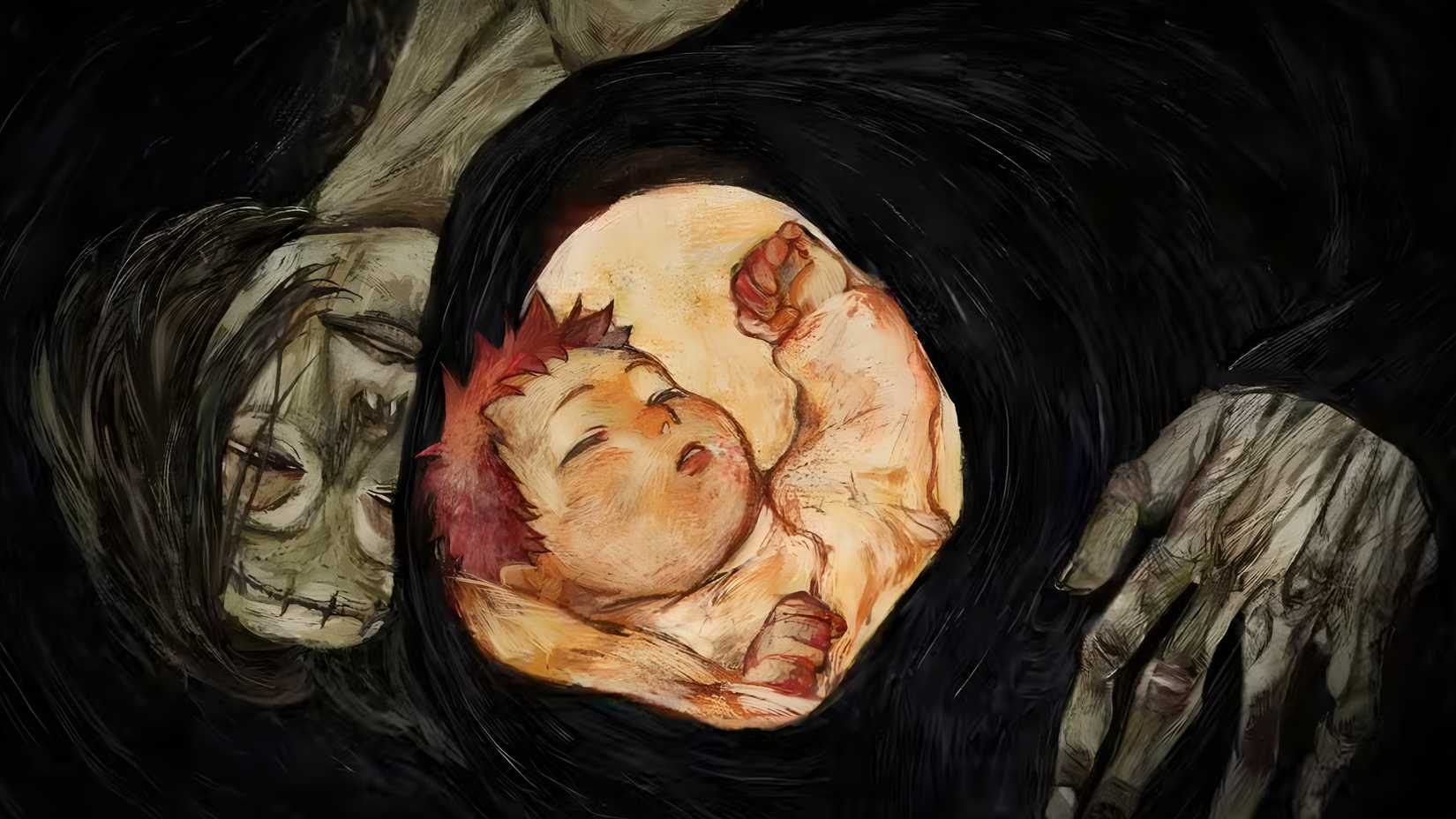 Jujutsu Kaisen Season 3 Opening Hidden Details Dead Mother Painting Yuji and Kenzaku