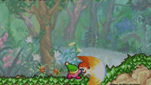 kirby amazing mirror gba attack