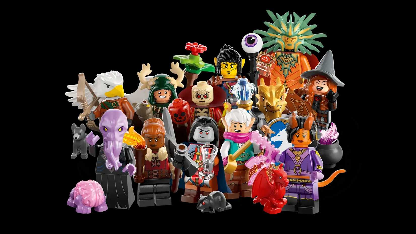 Lego Dungeons and Dragons MiniFigures Complete Set