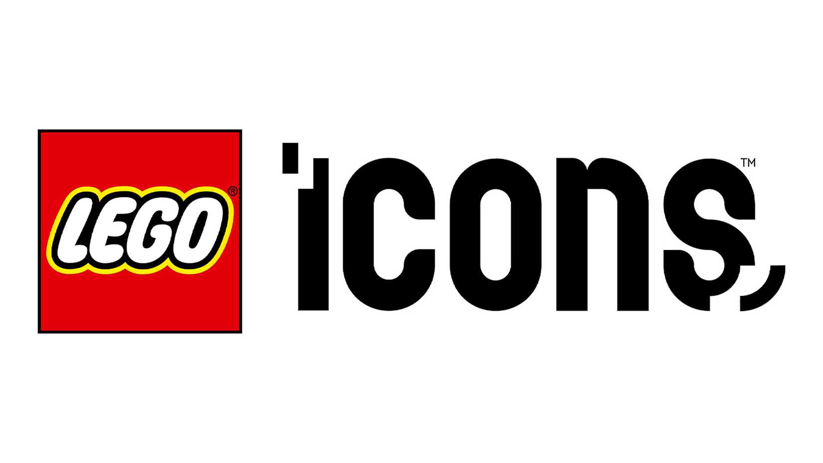 LEGO Icons logo on white background