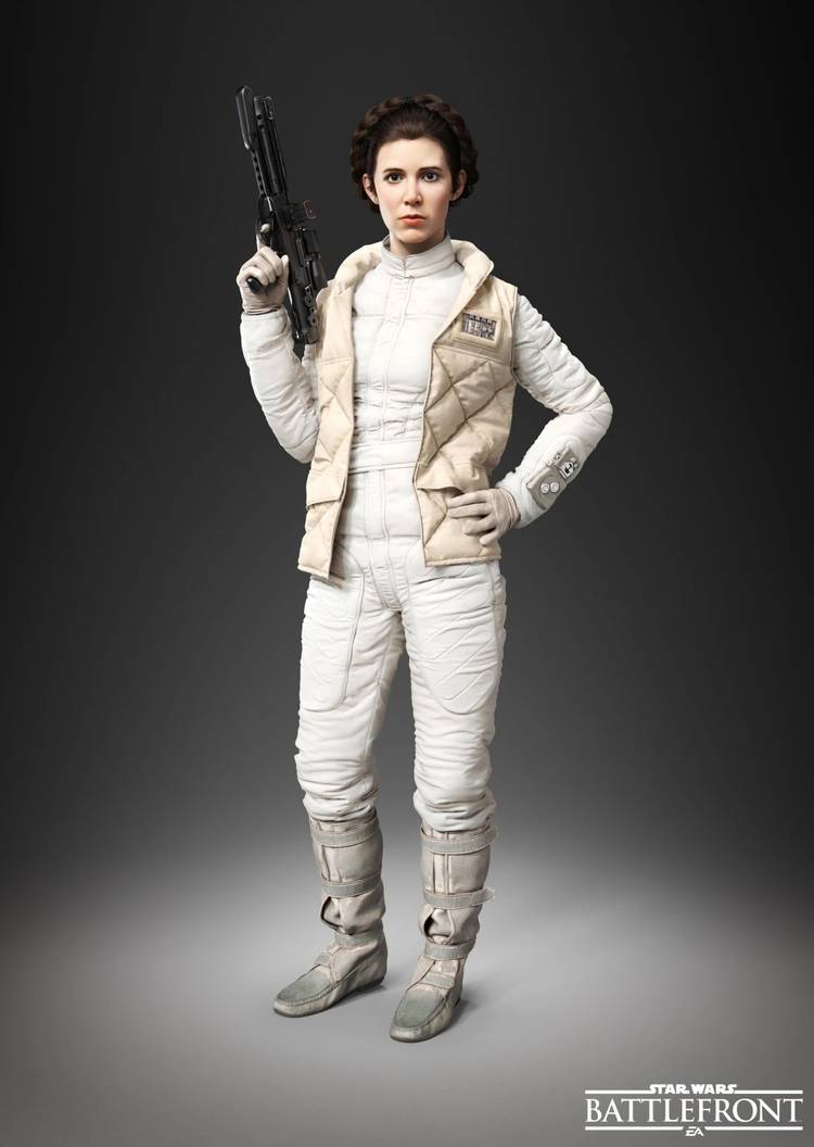 leia in star wars battlefront