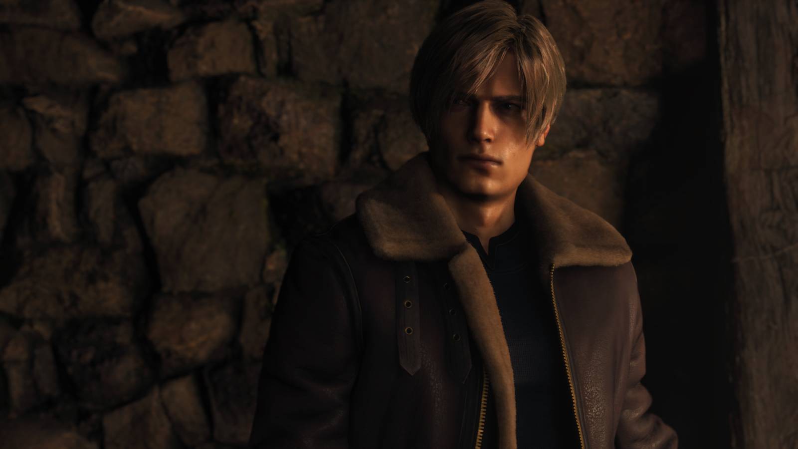 Leon in Resident Evil 4 (2023)