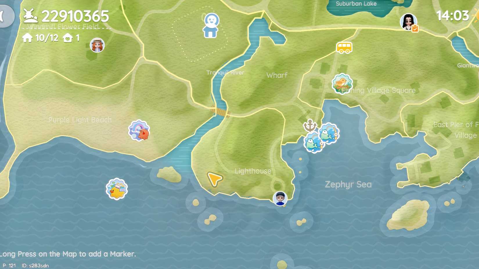 All Pink Bubble Locations in Heartopia