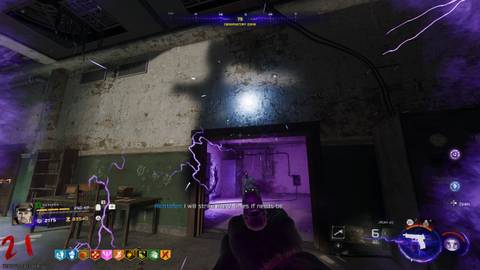 lighting up the observatory dome