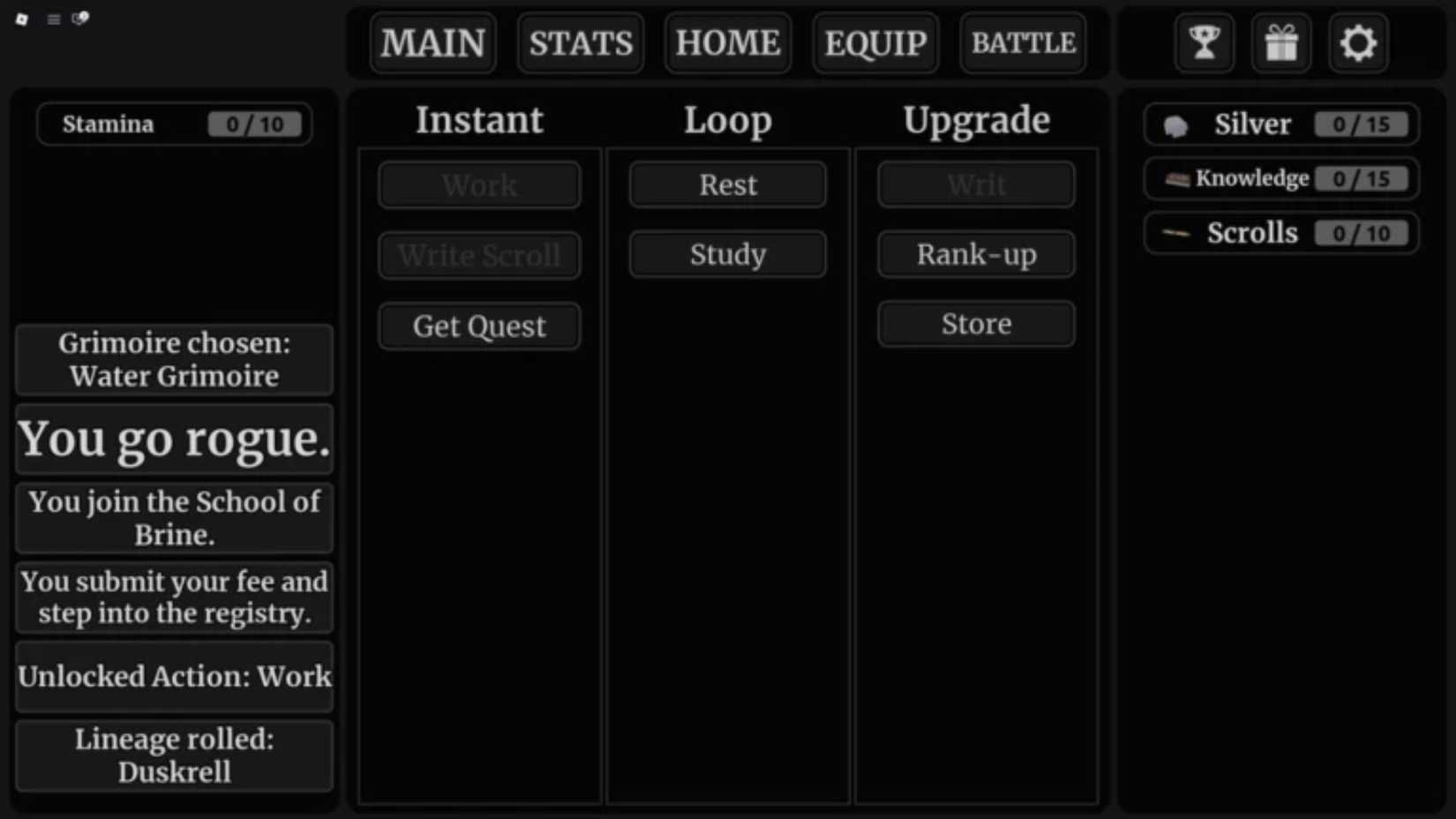 Magic & Divinity stats