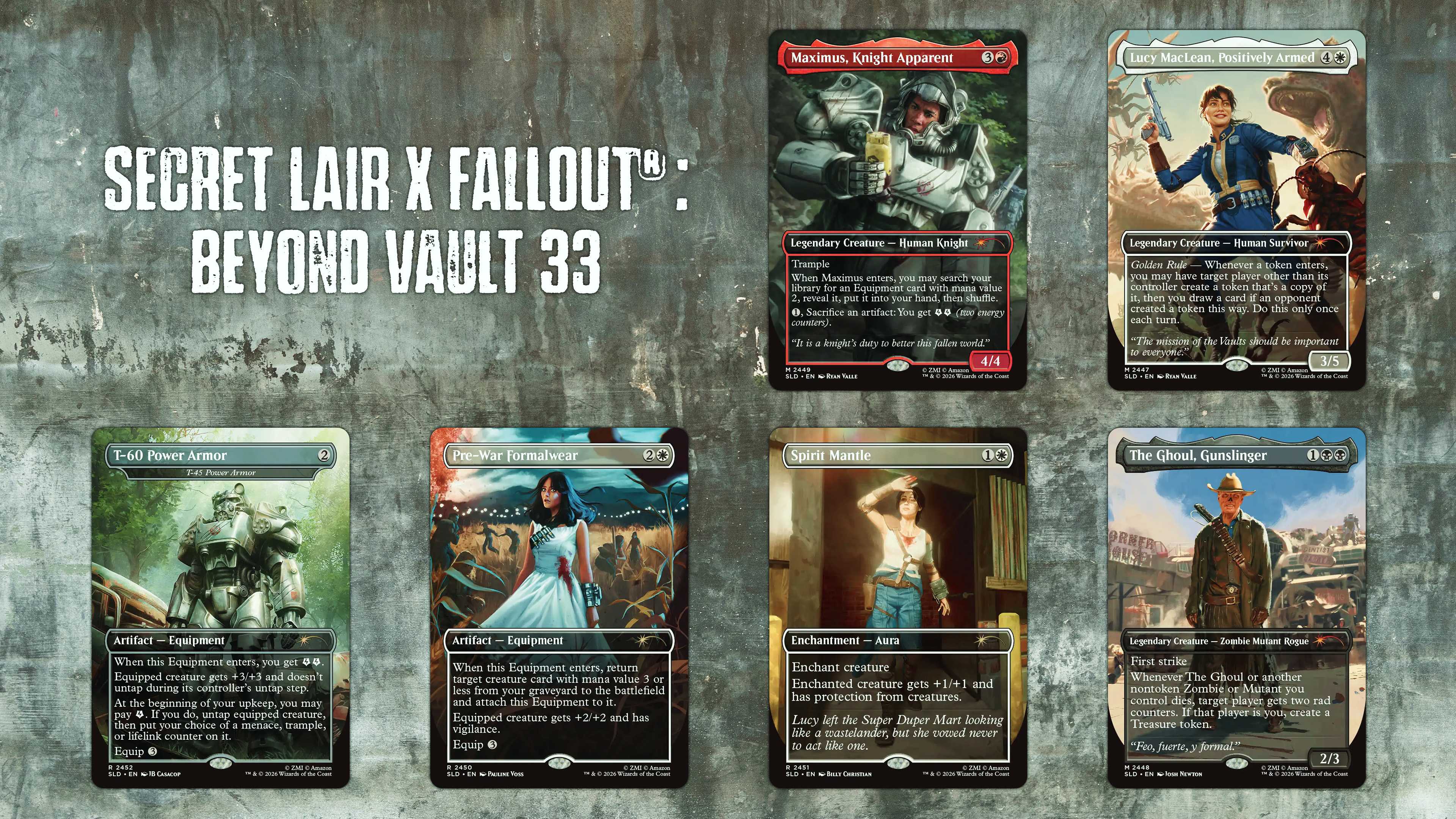 Fallout Is Getting 22 New Magic: The Gathering Cards Fallout Is Getting 22 New Magic: The Gathering Cards