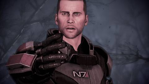 Male Shepard in Mass Effect 3 (2012)