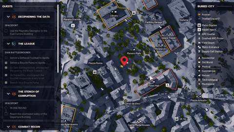 Marano Park Buses Location Combat Recon ARC Raiders