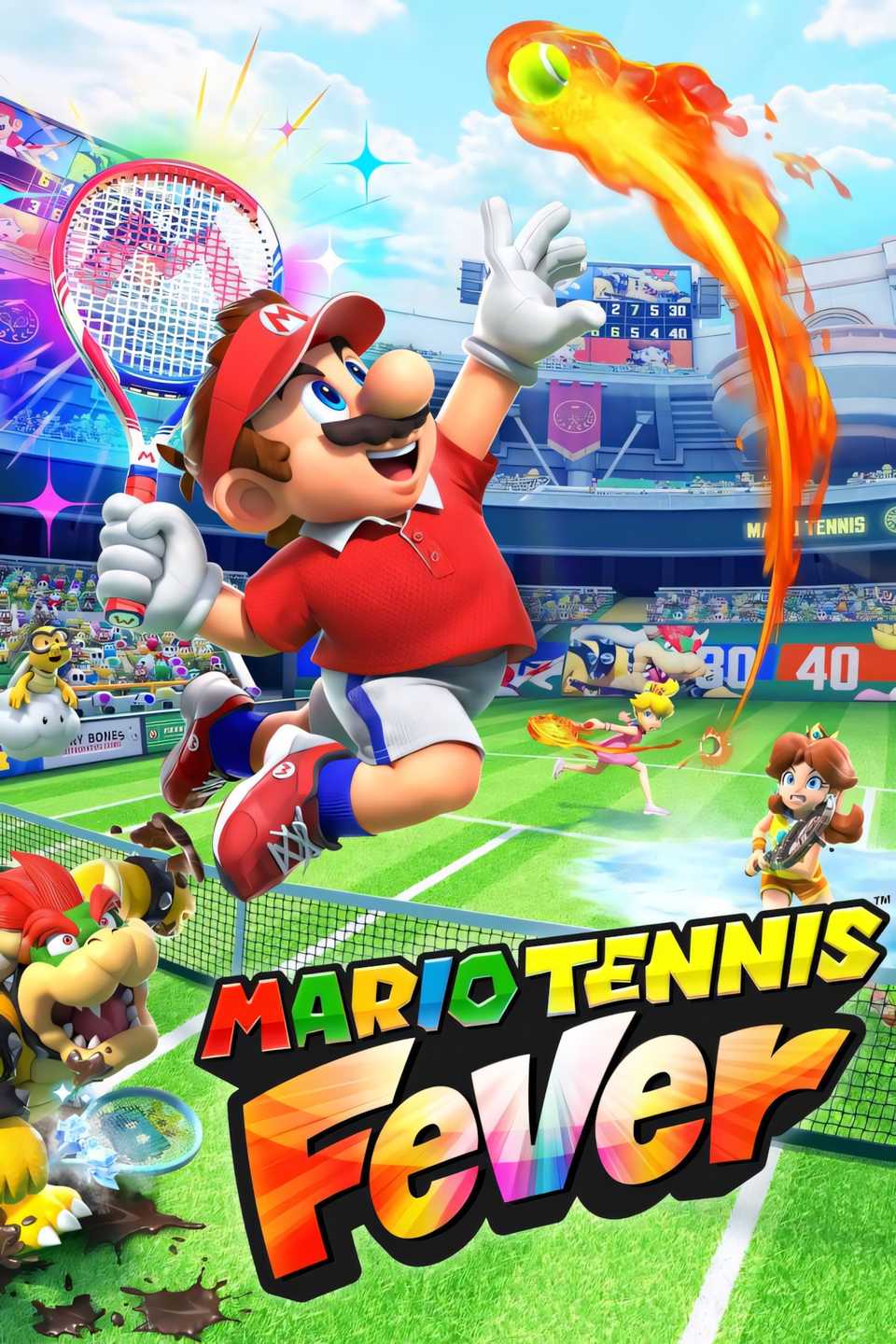 Mario Tennis Fever Tag Page Cover Art