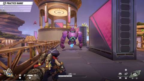 Marvel Rivals Practice Range Galacta Bot 1-1