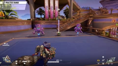 Marvel Rivals Practice Range Galacta Bot 3