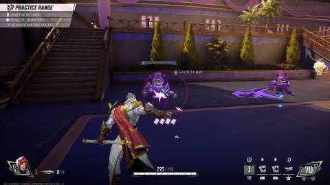 Marvel Rivals Practice Range Galacta Bot 4