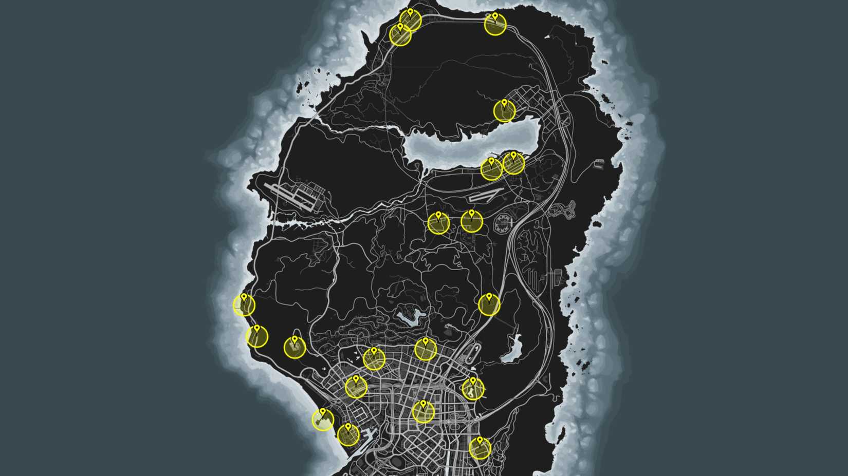 Maude Bounty Locations