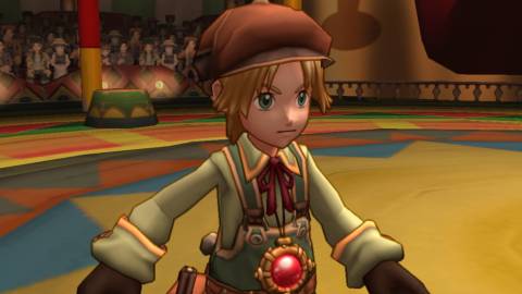 Max at a circus in Dark Cloud 2 (PS4)