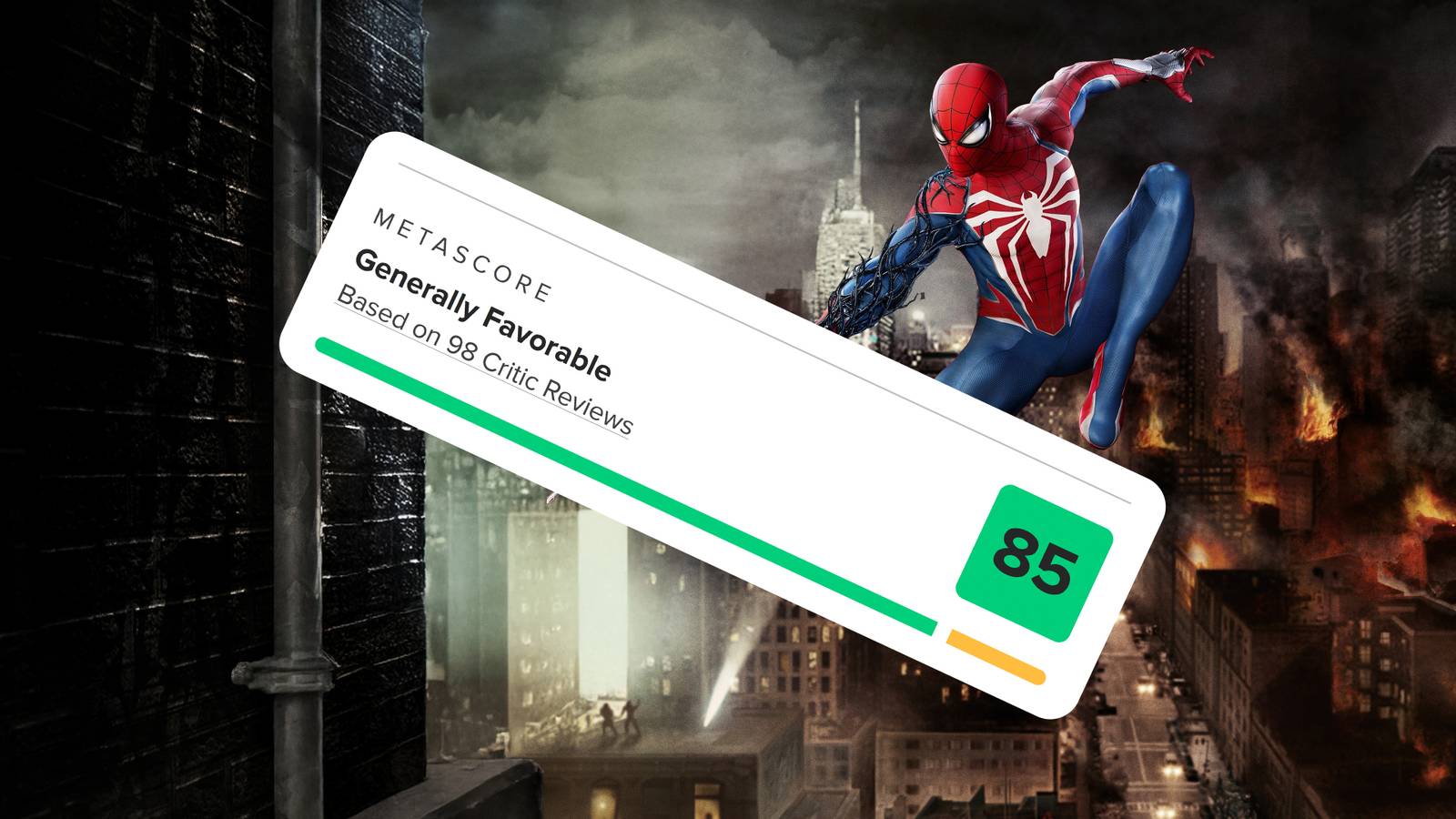 The 85 Metacritic PlayStation Game With Better Superheroes than Spider-Man The 85 Metacritic PlayStation Game With Better Superheroes than Spider-Man
