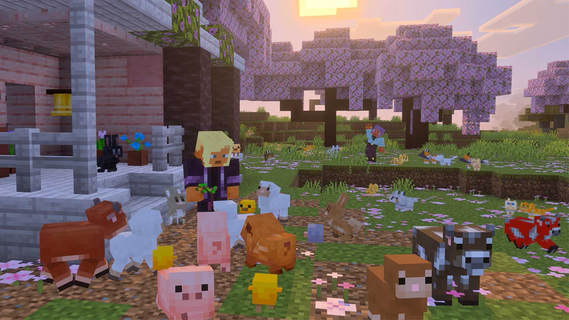Minecraft baby farm mobs