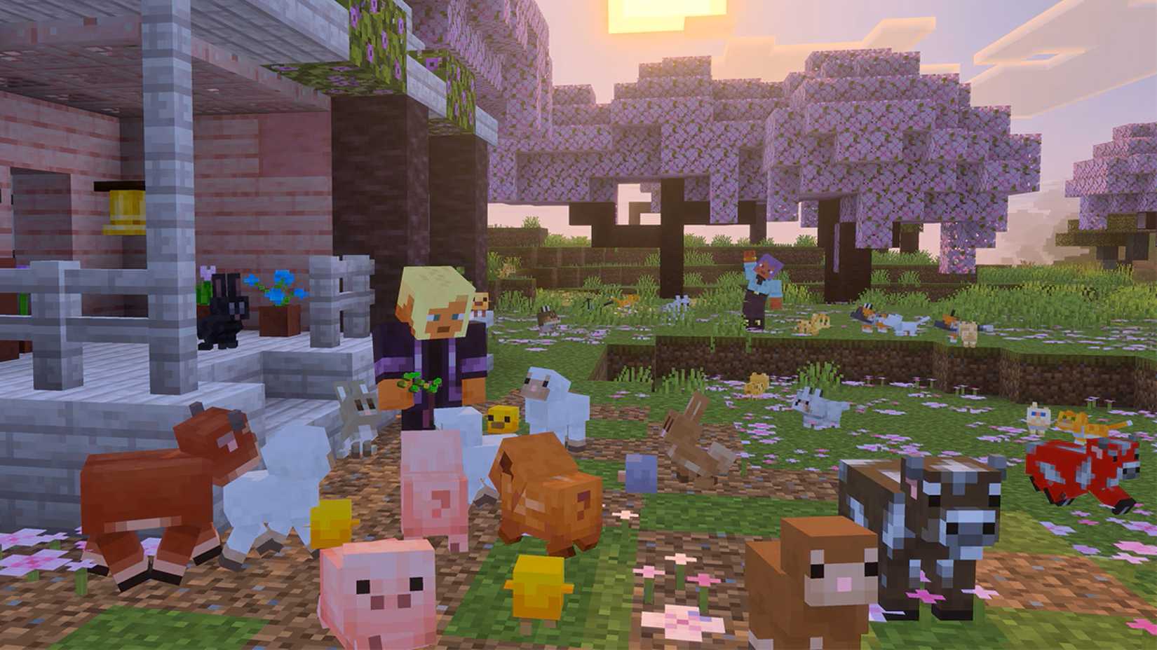 Minecraft baby farm mobs