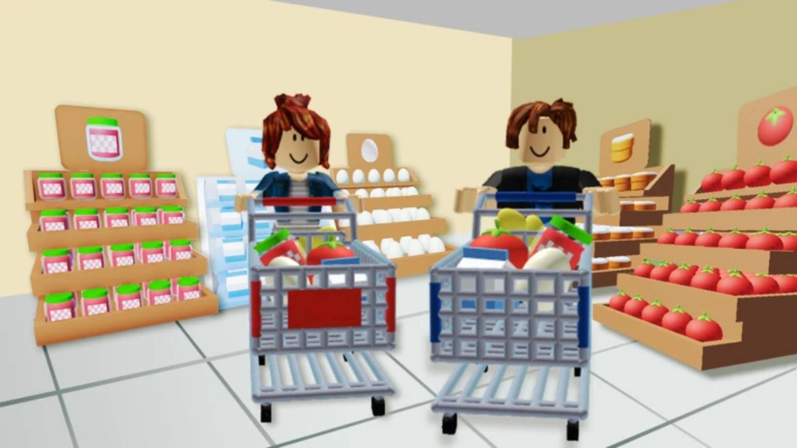 Mini Mart Together characters