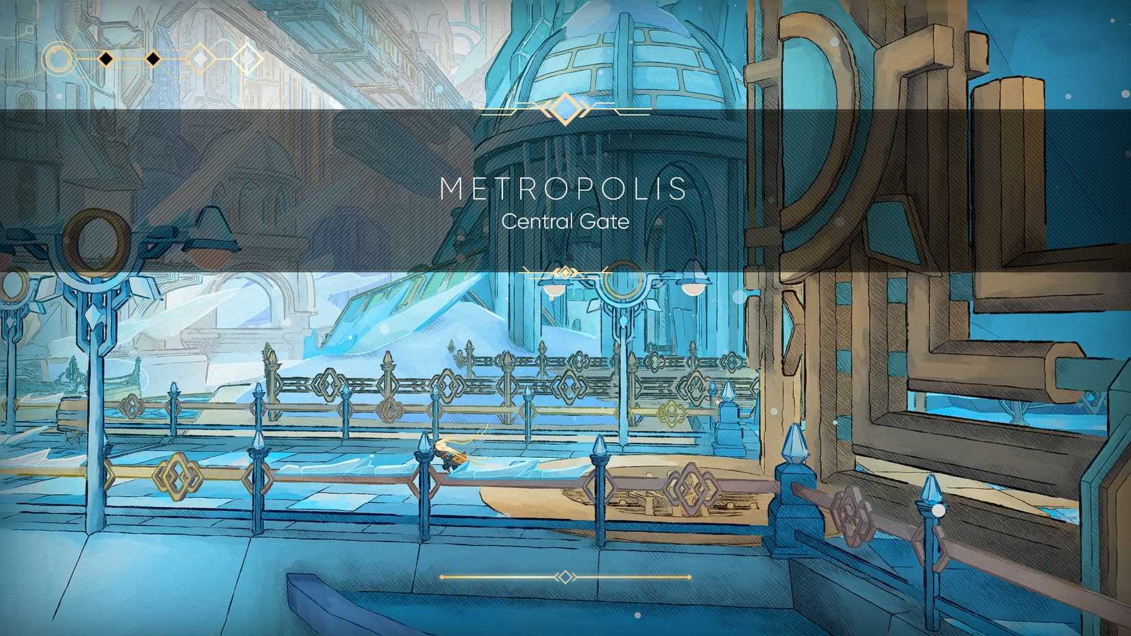 mio-memories-in-orbit-how-enter-reach-open-unlock-metropolis-door - metropolis central gate open