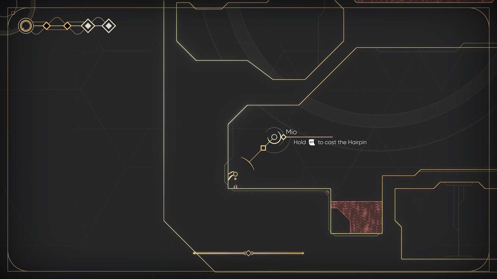 mio-memories-in-orbit-how-get-hairpin-ability-hook-skill-use-floating-green-crystal - haripin hook tutorial