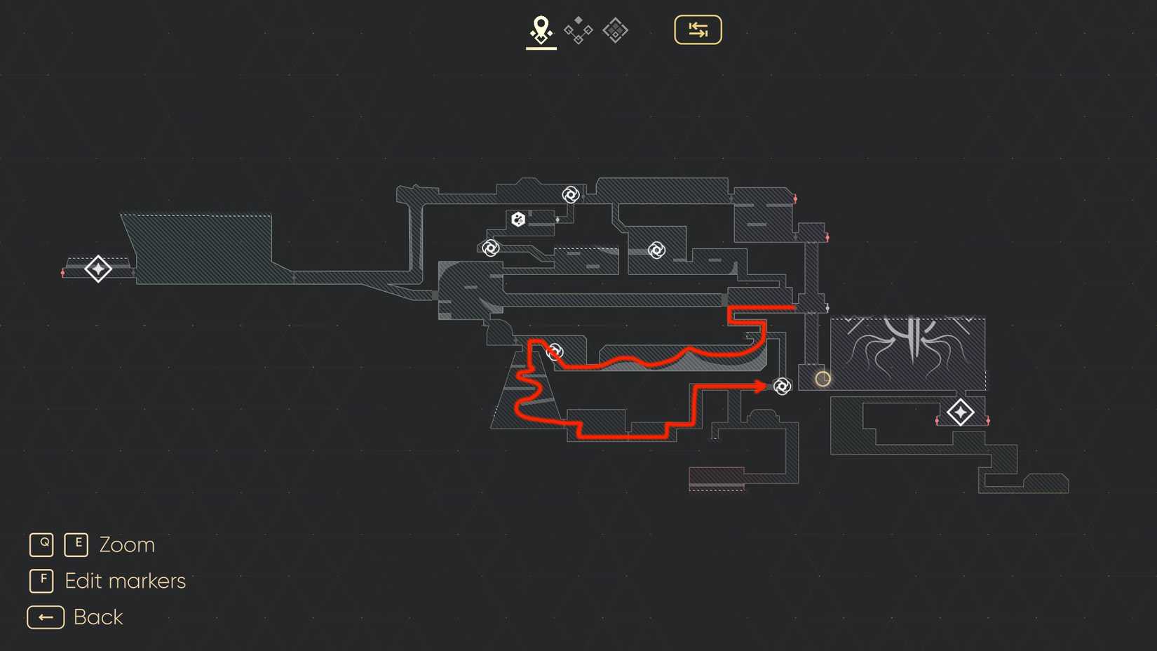 mio-memories-in-orbit-how-get-hairpin-ability-hook-skill-use-floating-green-crystal - open shortcut to the overseer teleport point