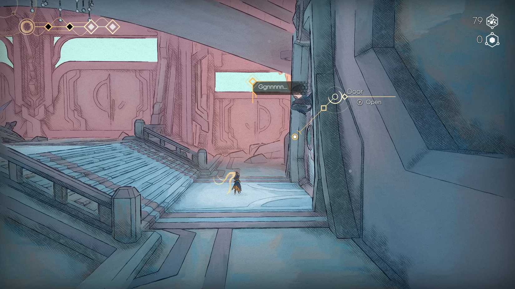 mio-memories-in-orbit-how-get-silo-access-badge-location-where-find-use - free stuck robot on door