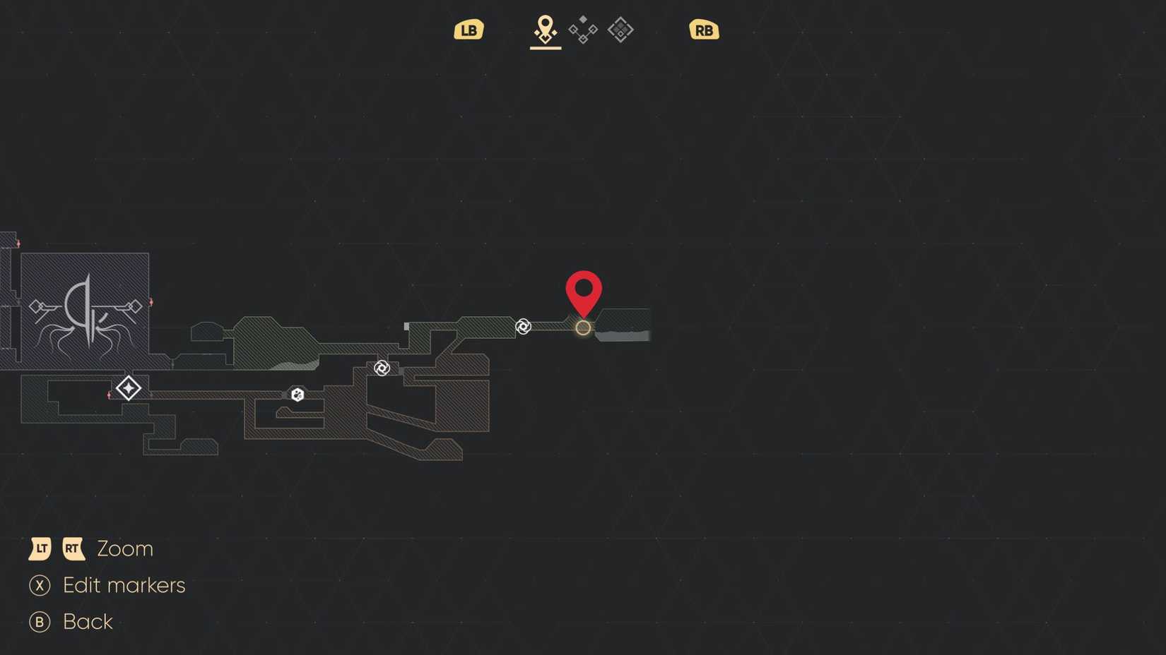 Mio Unlock Location of the top of the blocked elevator