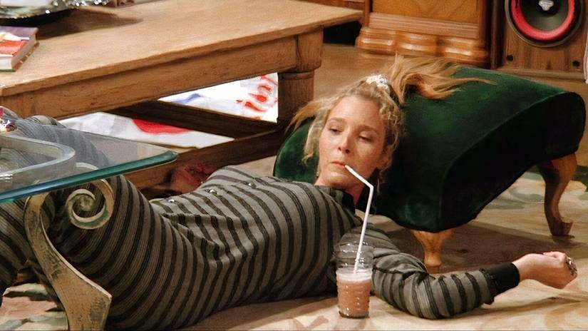 Phoebe Buffay in Friends.