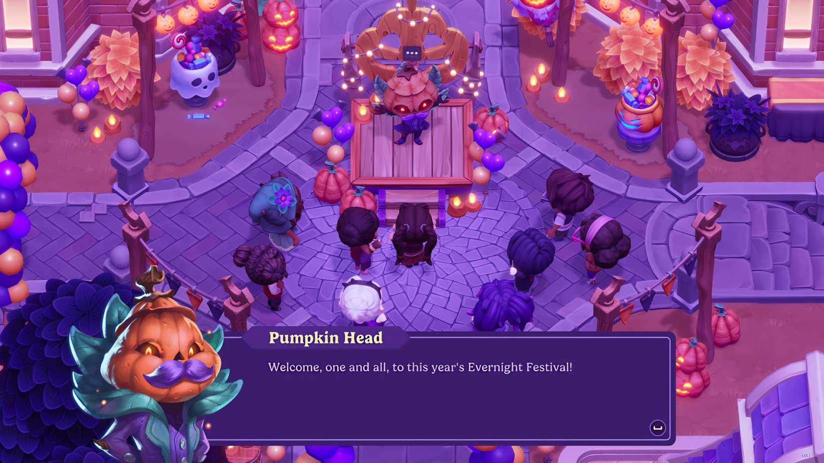 Moonlight Peaks Evernight Festival Welcome