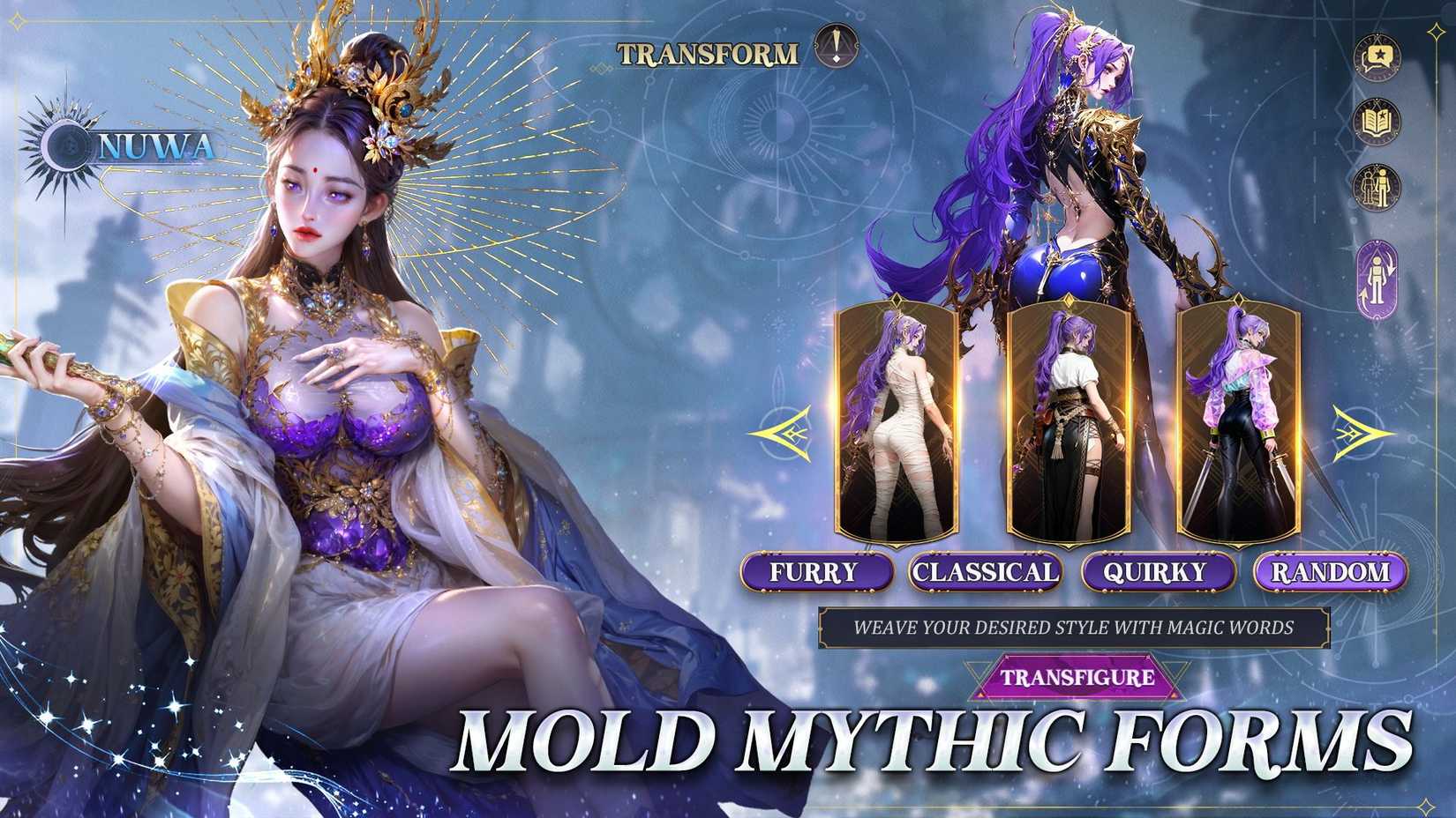 Motto Immortal characters