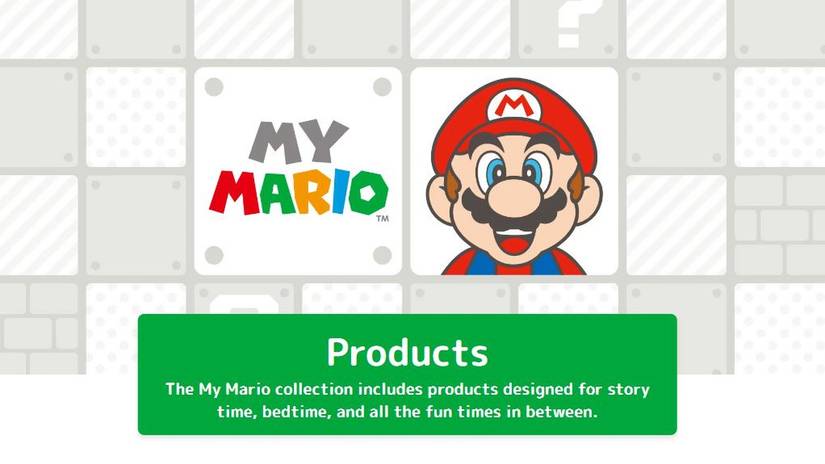 My Mario website banner