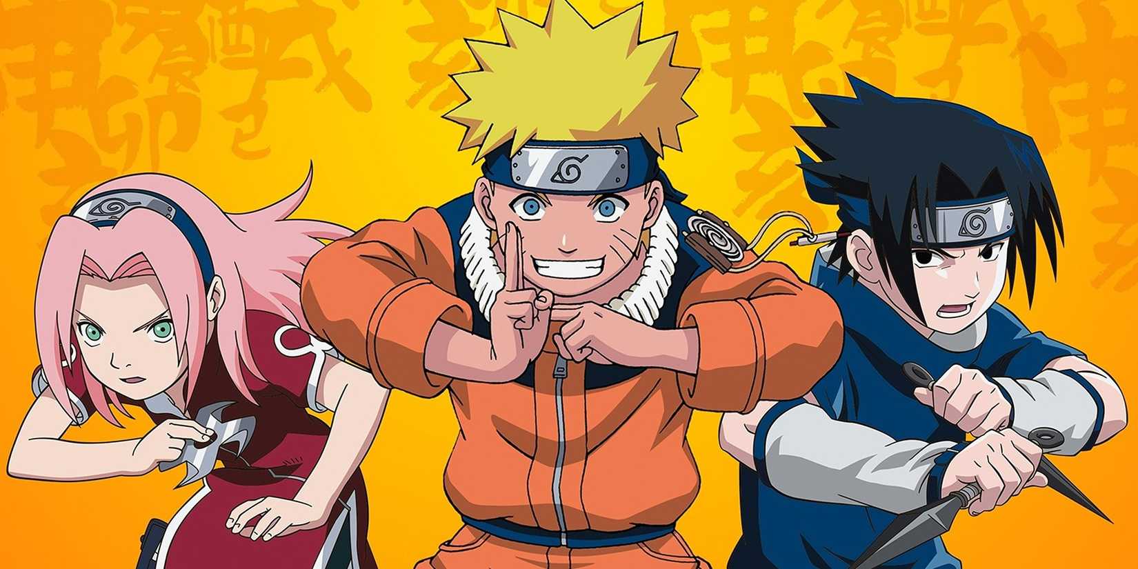 Naruto, Sakura and Sasuke together.