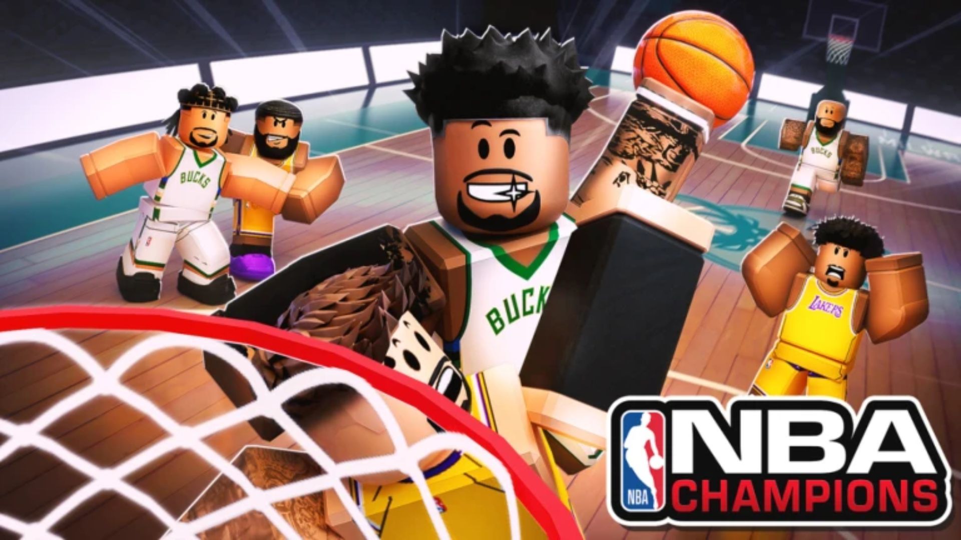 NBA Champions Basketball characters