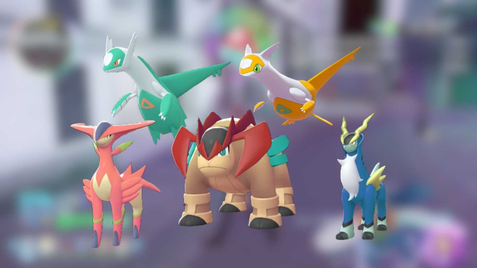 Non Shiny Locked Legendary Pokemon in Pokemon Legends ZA Mega Dimension