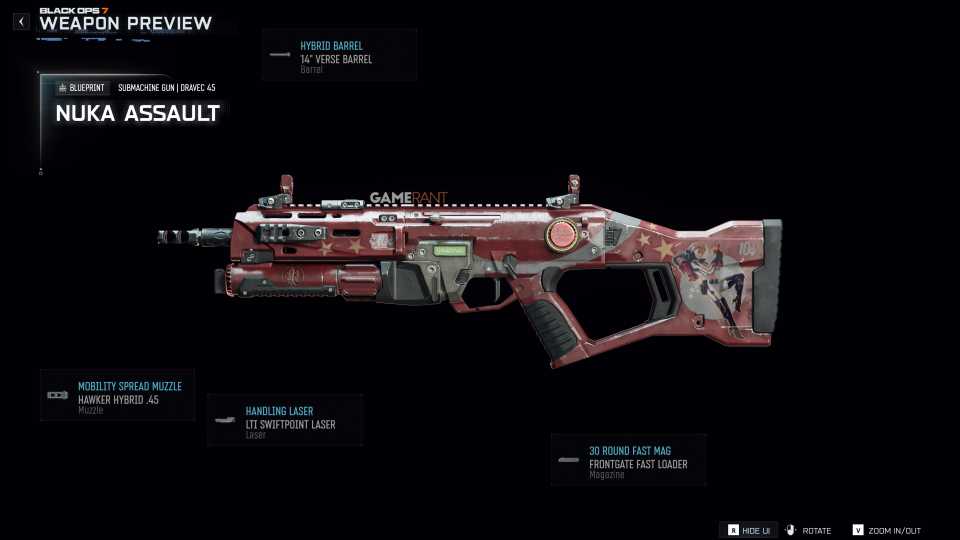 Nuka Assault (Dravec 45 Blueprint)