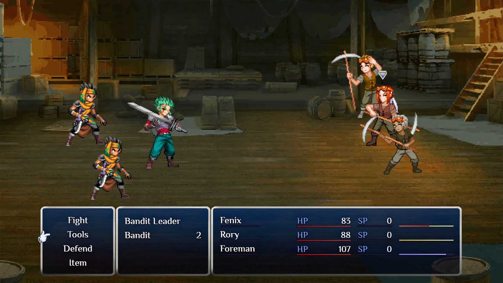 ONE FENIX DOWN battle with bandits