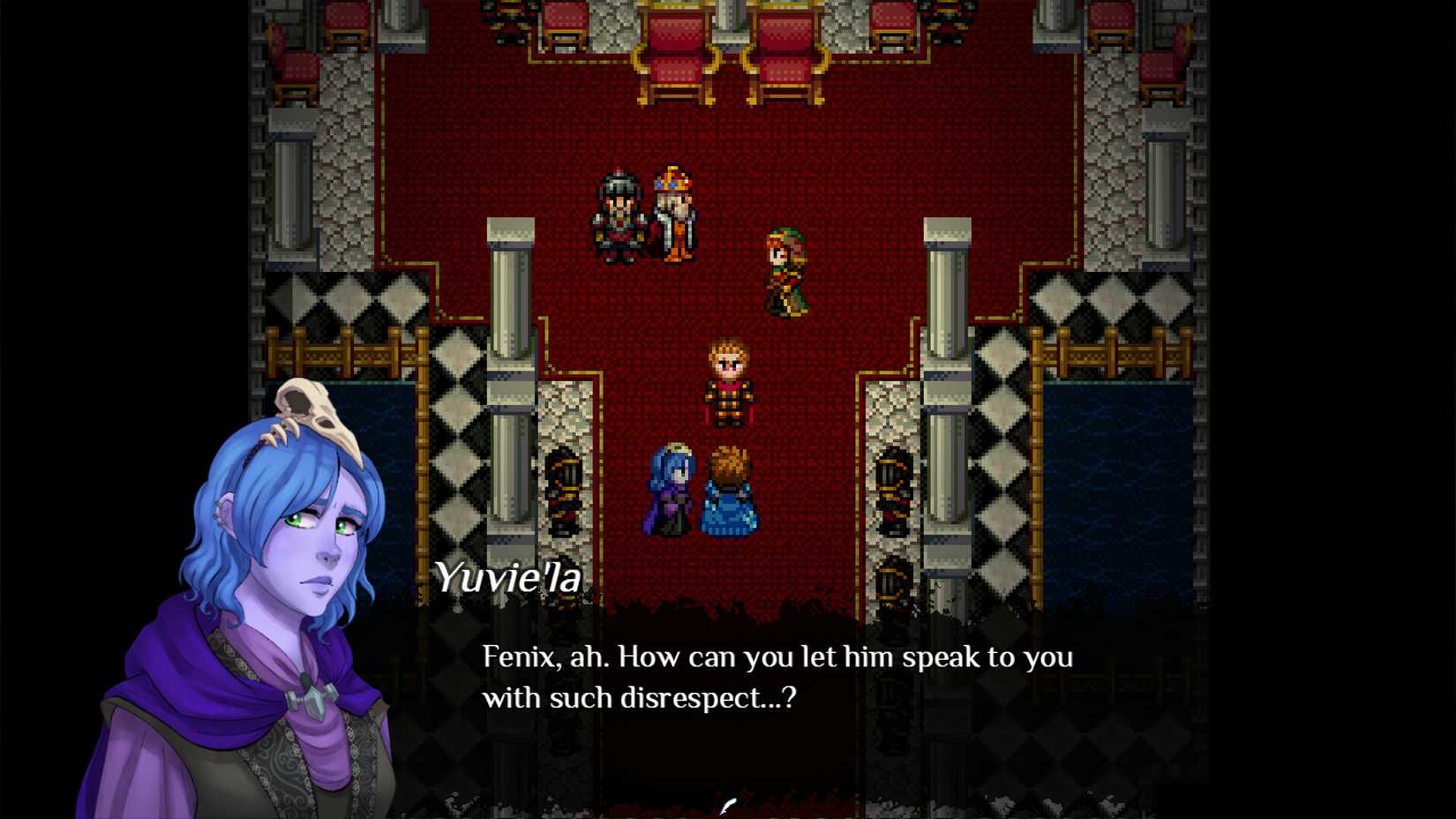 ONE PHENIX DOWN talking to Yuviela