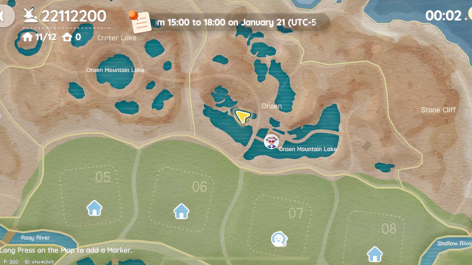 Onsen Mountain Pink Bubble Hearttopia