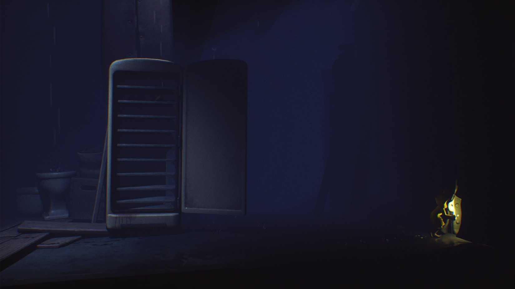 open the fridge and follow nome in little nightmares