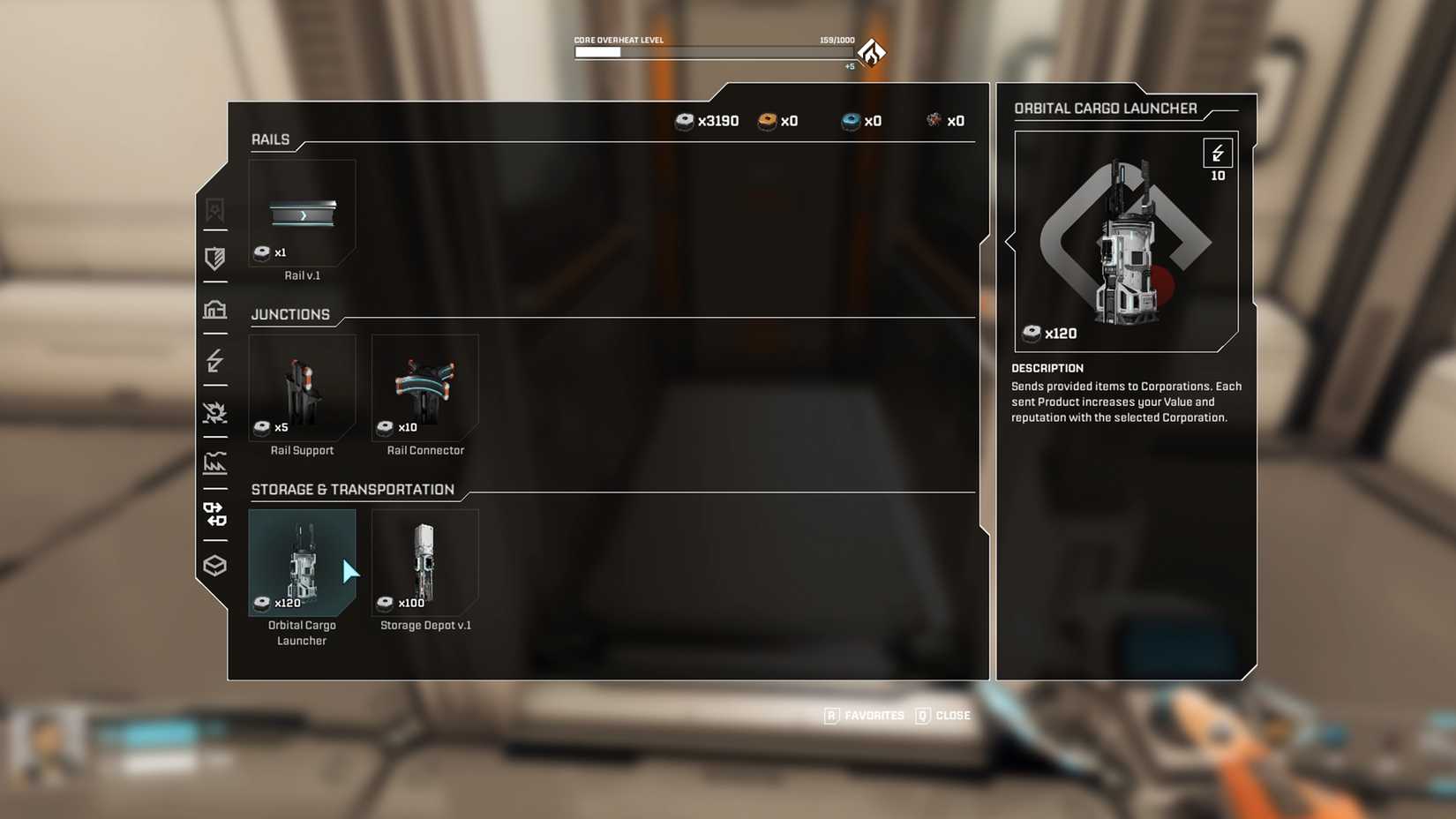 Orbital Cargo Launcher in StarRupture