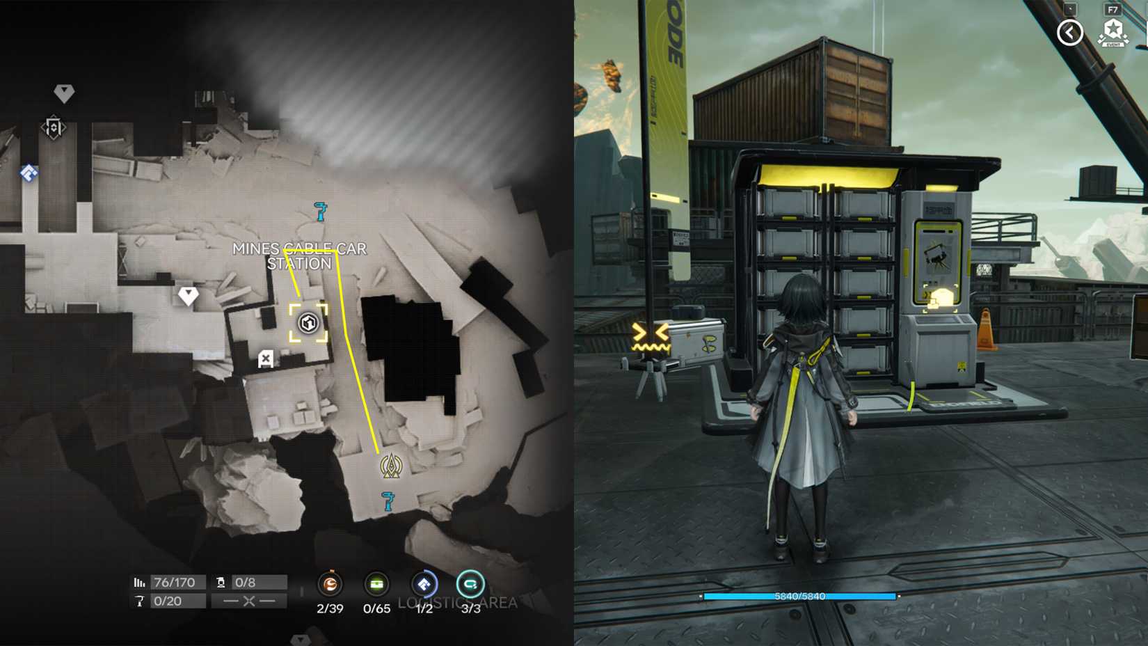 Origin Lodespring Depot Node Location In  In Arknights Endfield