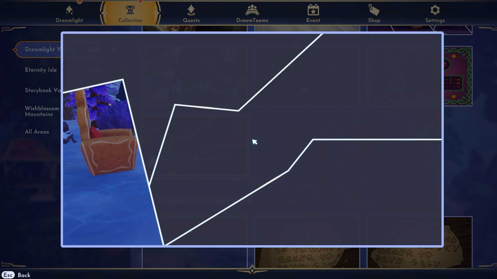 oversized frosty rabbit memory shards puzzles in ddv