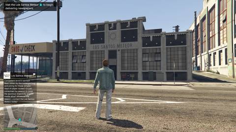 paper route building