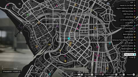 paper route location