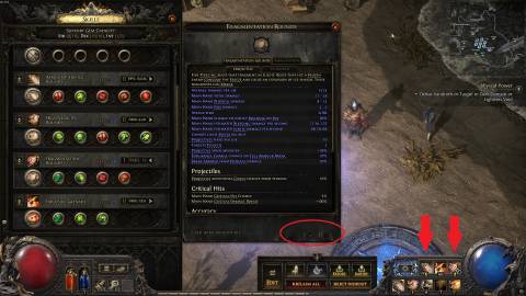 PoE2 Fragmentation Rounds Weapon Swap setup