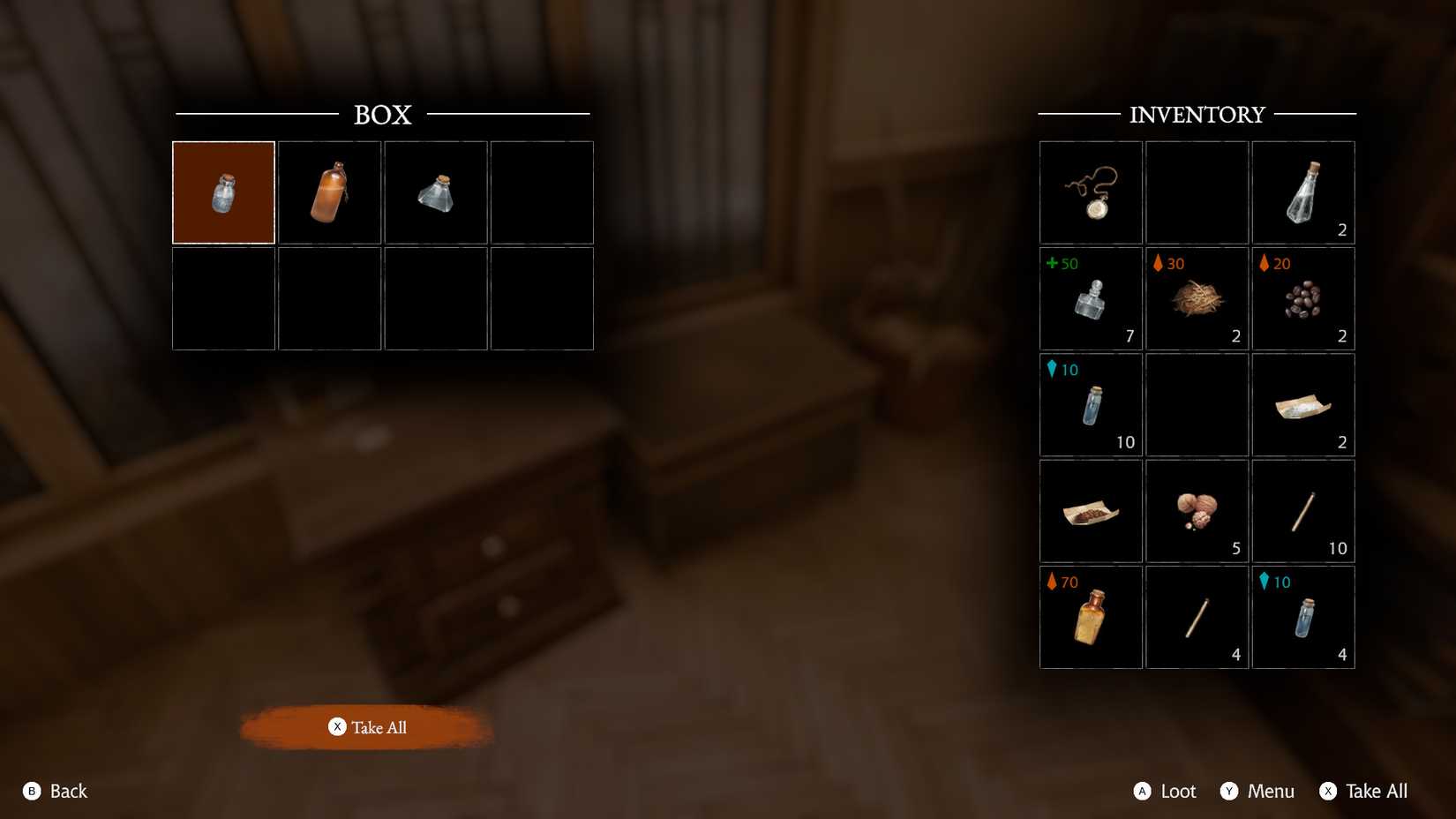 pathologic-3-how-load-use-prototype-reload-usage-miasma-device - anesthetic stimulant toxin in a box