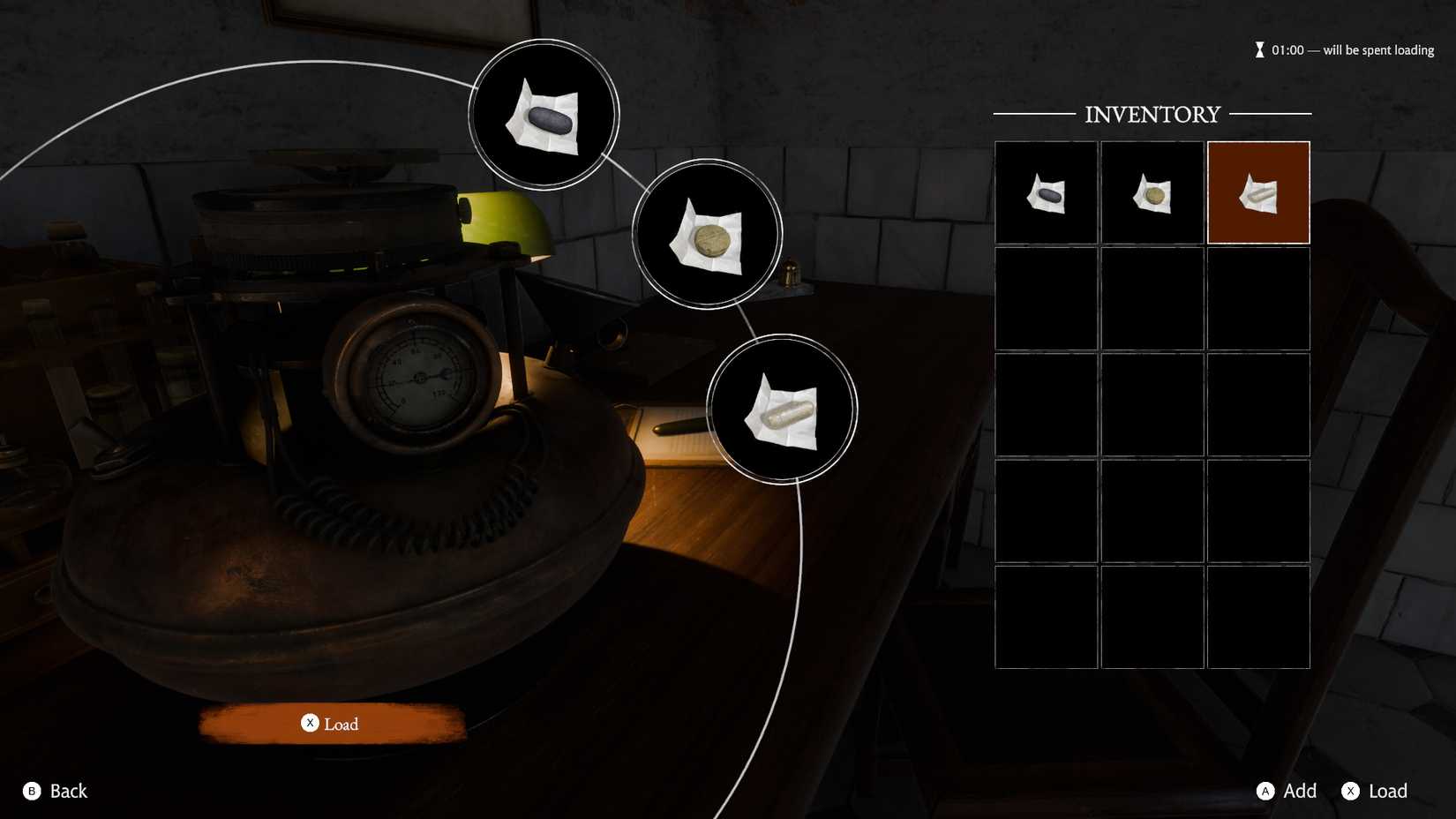 pathologic-3-how-load-use-prototype-reload-usage-miasma-device - anesthetic stimulant toxin