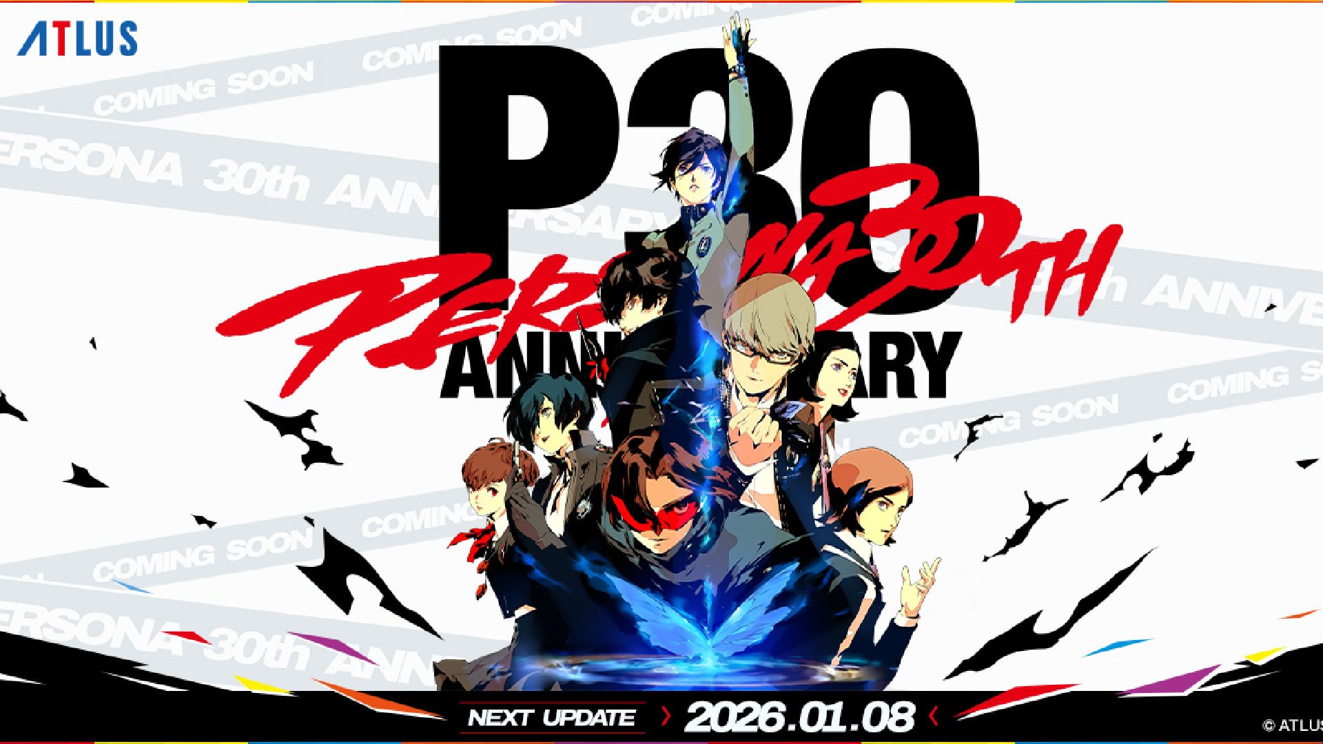 Logo Ulang Tahun ke-30 Persona