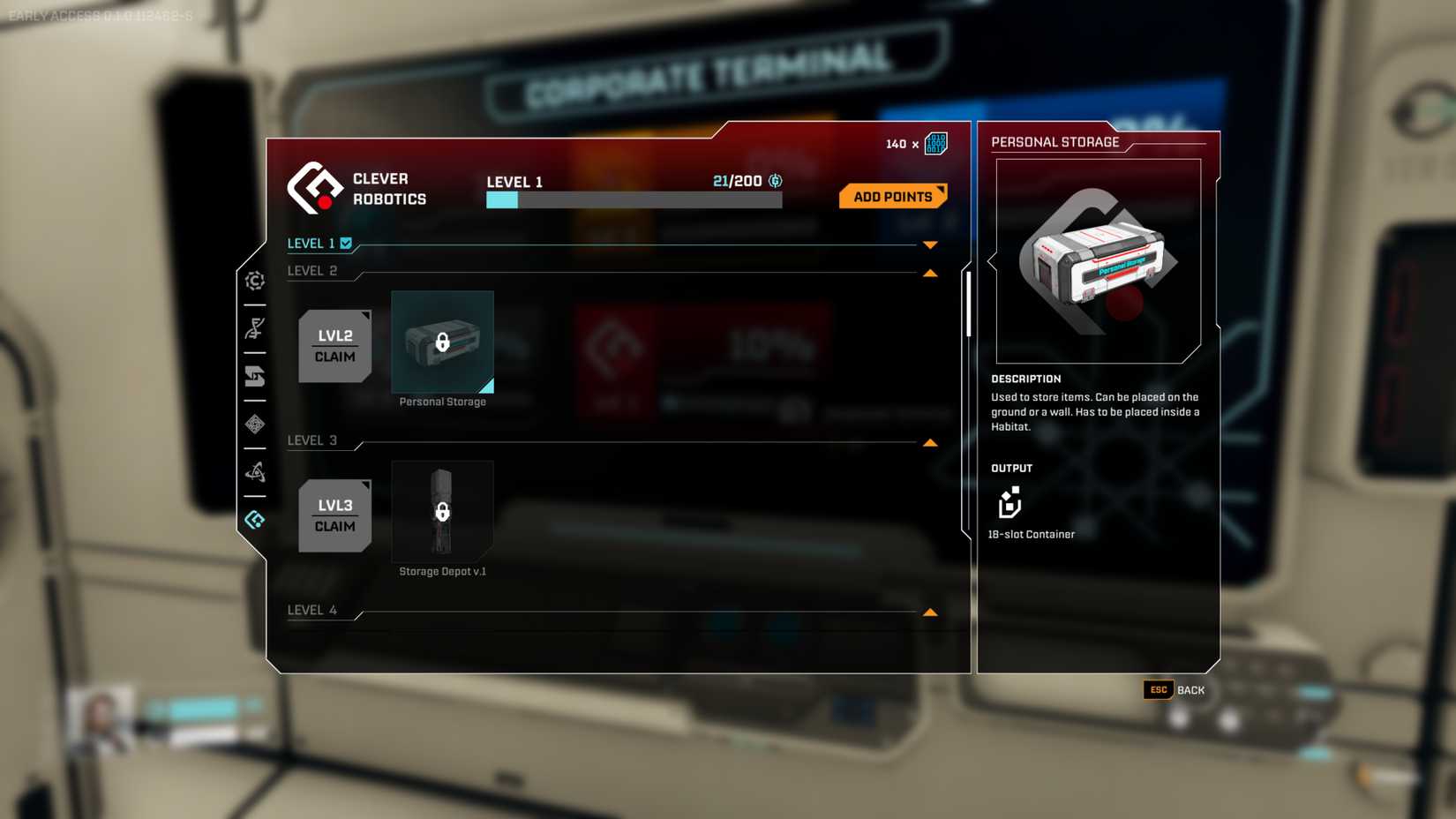 personal storage in starrupture