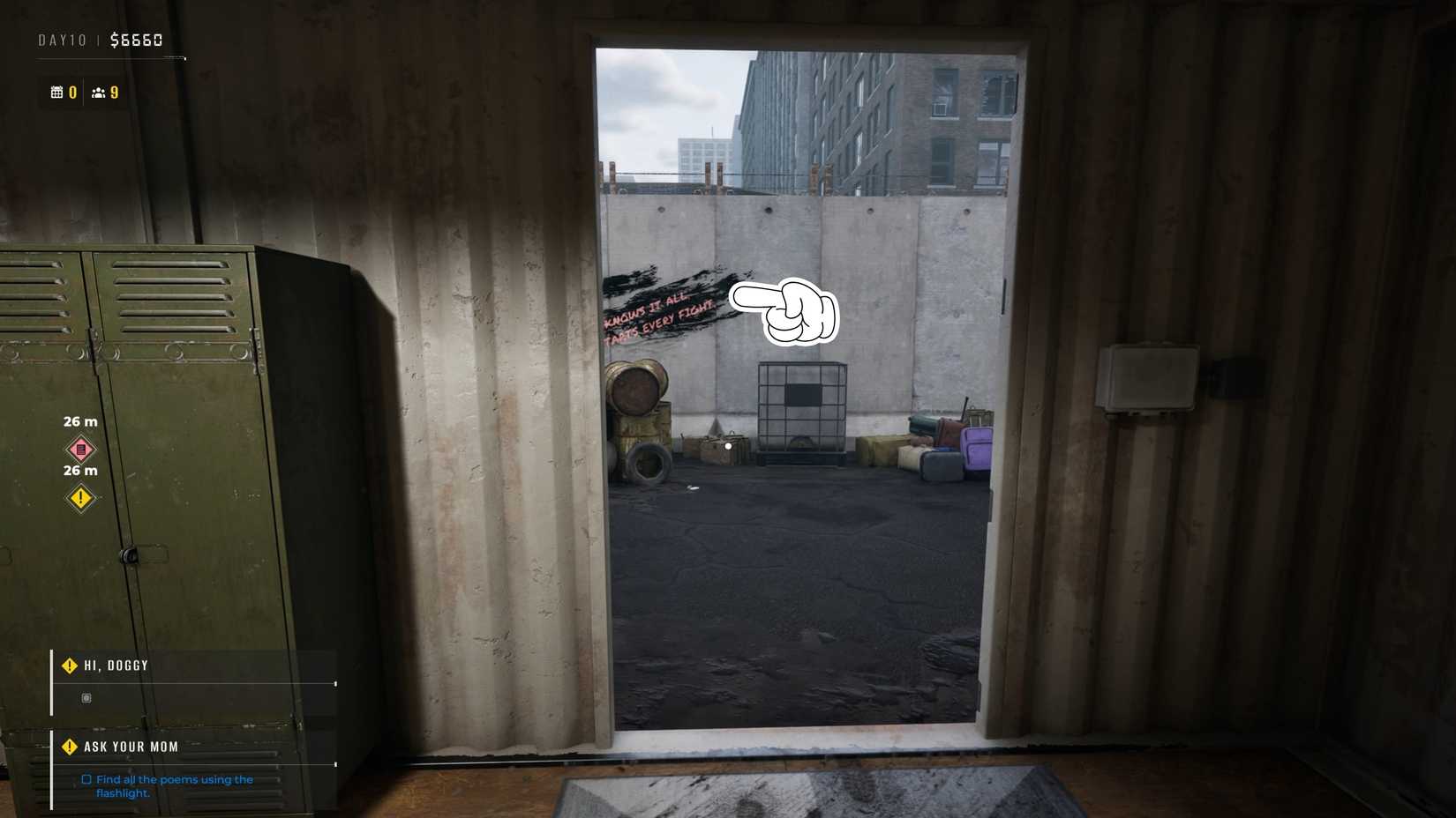 Poem Location 1 Ask Your Mom Quest Quarantine Zone The Last Check